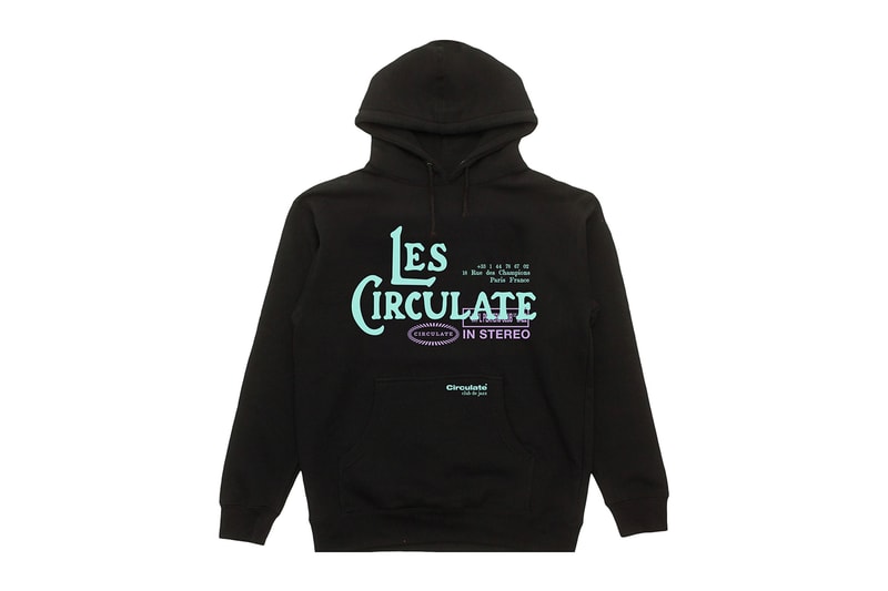 Circulate Seeing Sounds Capsule Release Info Collection Jacket Hoodie T shirt