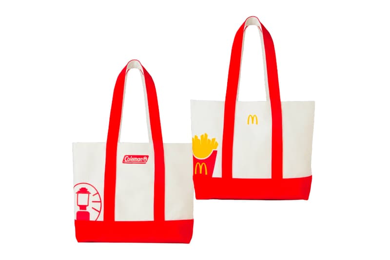 Coleman x Mcdonalds Japan Fukubukuro lucky bag info Japan Tokyo Bags Clocks Accessories Tote Bags Fast Food Smile Bag