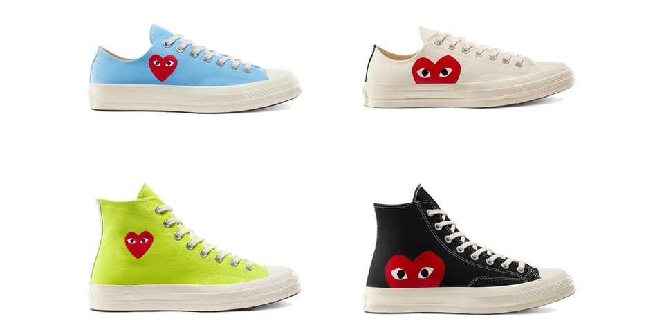 Comme Des Garcons Play X Converse Chuck 70 Restock Hypebeast