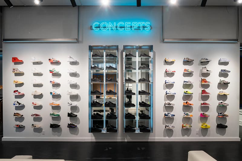 concepts new york store opening release info photos union square manhattan shoes fashion apparel 2500 square foot
