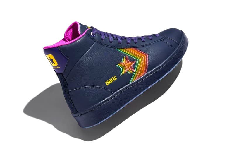 Converse Launches the New HEART OFF THE CITY Collection footwear all star chuck 70 pro leather G4 cultures neon blue