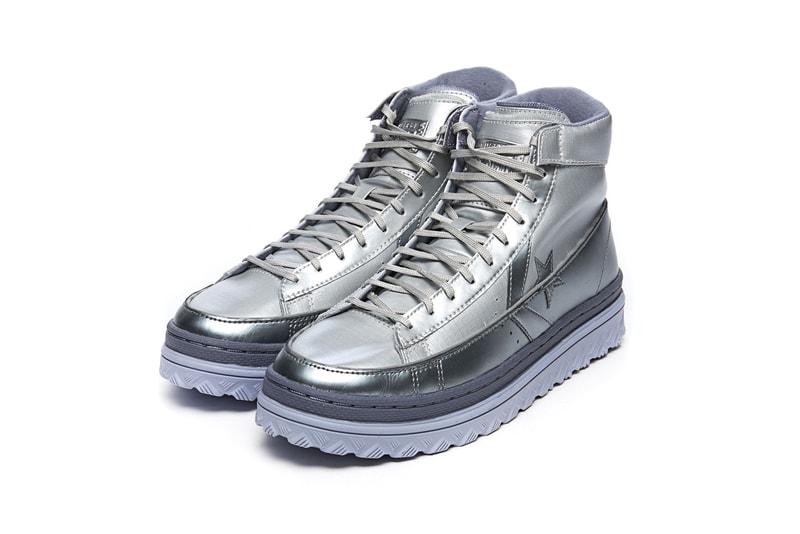 Converse Pro Leather X2 Hi "Silver" 169529C "Purple" 169530C Paria Farzaneh Sneaker Release Information Mainline Collaboration Drop Date Closer First Look Boot Hiking Trail
