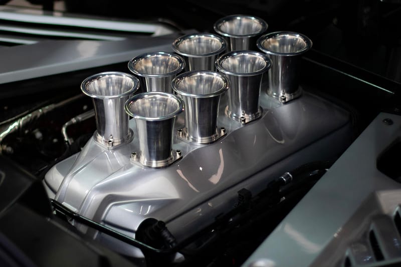 A Company Has Created a $1,495 USD Faux Velocity Stack C8 Corvette Engine Cover