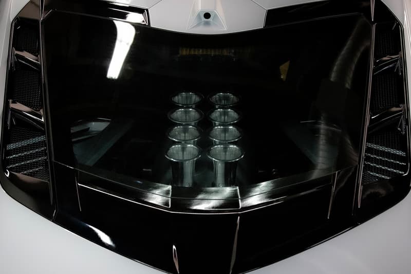 Custom Cre8ions Faux Velocity Stack C8 Corvette Engine Cover joke cosmetic supercars speed corvette tuning mods