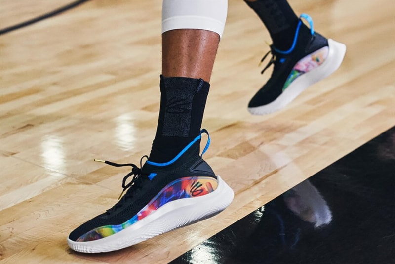 curry 8 feel good flow under armour curry brand release info date photos pricing buying guide black multi-color Allison Hueman Torneros