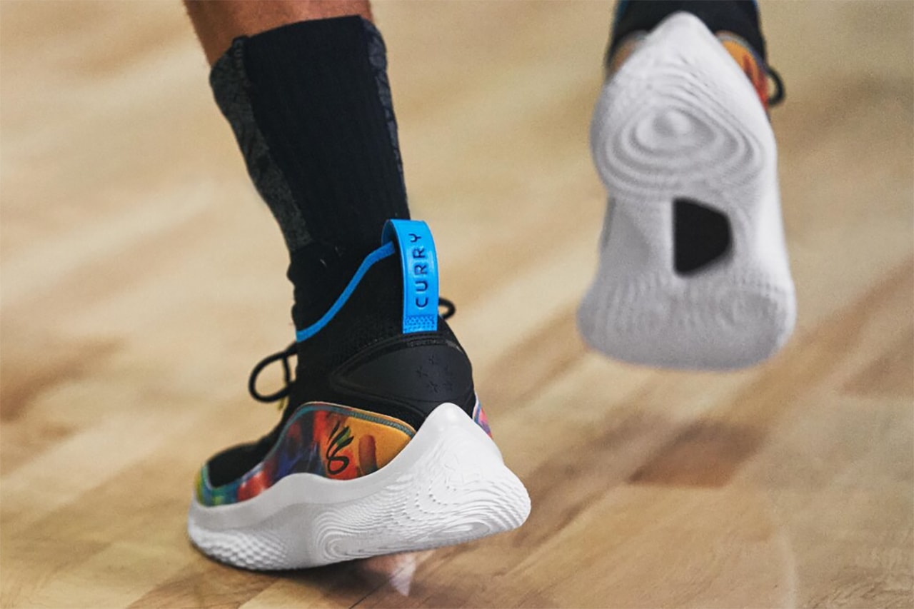 curry 8 feel good flow under armour curry brand release info date photos pricing buying guide black multi-color Allison Hueman Torneros