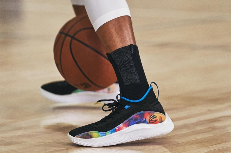 curry 8 feel good flow under armour curry brand release info date photos pricing buying guide black multi-color Allison Hueman Torneros