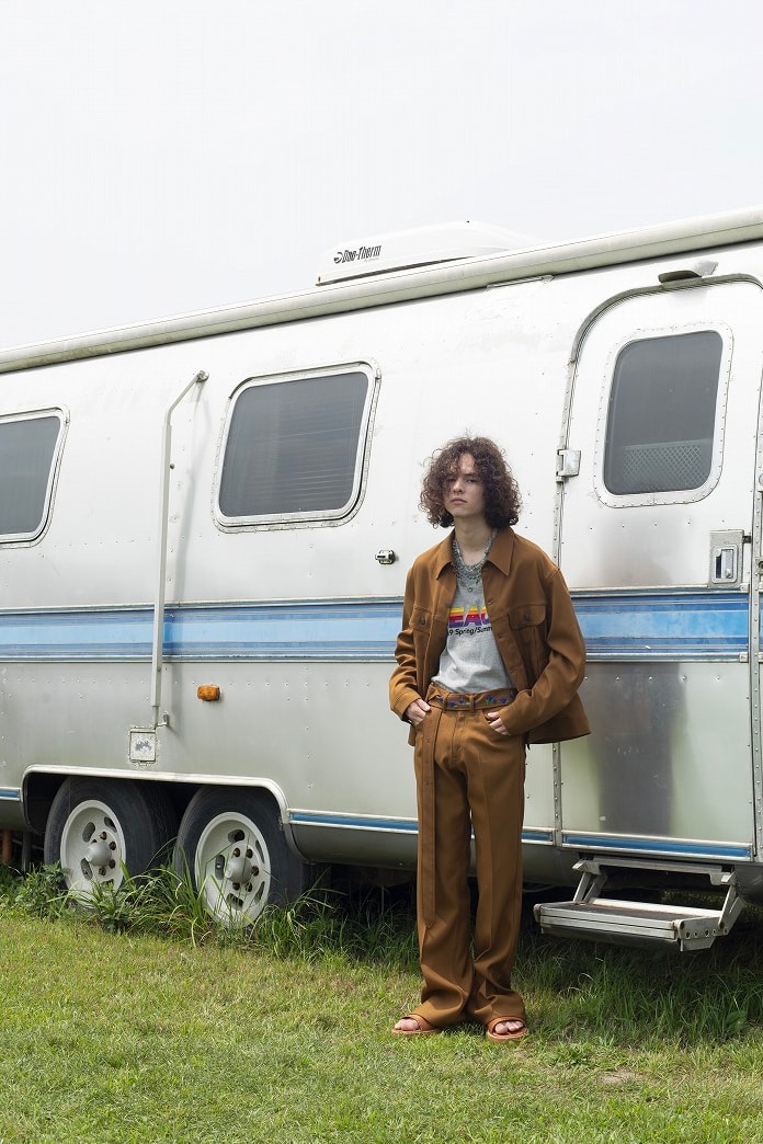 DAIRIKU Spring Summer 2021 collection ss21 menswear streetwear coats jackets grunge americana shirts pants trousers button ups