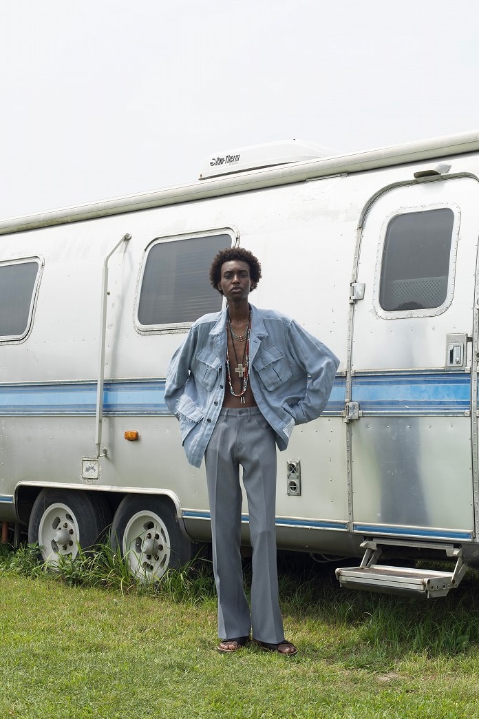 DAIRIKU Spring Summer 2021 collection ss21 menswear streetwear coats jackets grunge americana shirts pants trousers button ups