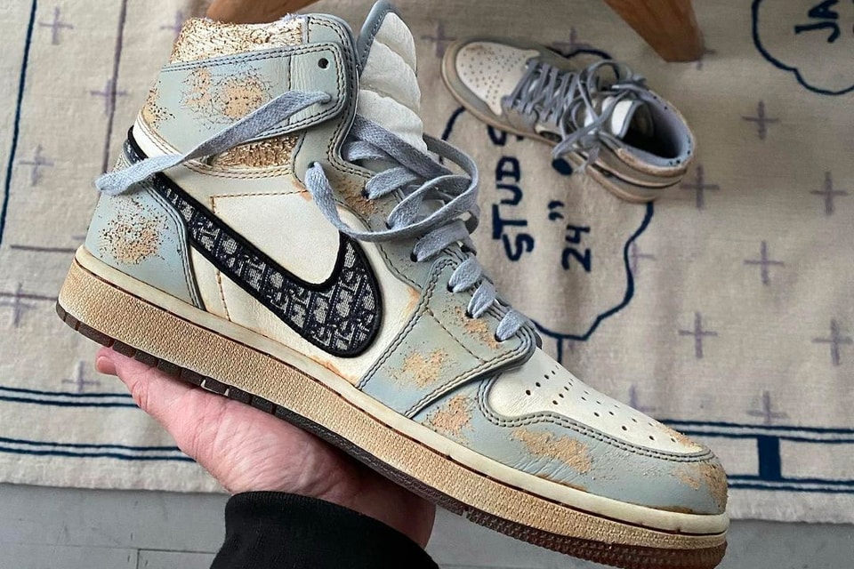 Jordan custom dior Clearance