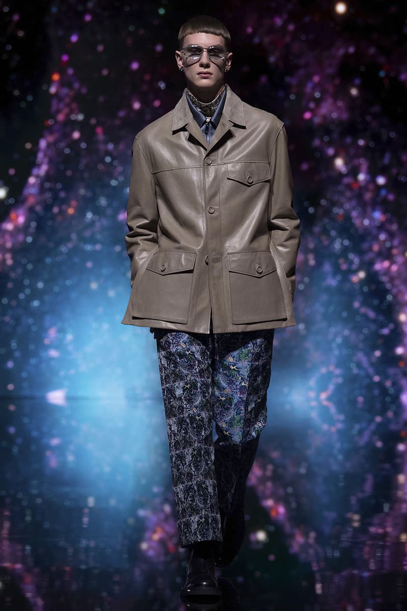 Kim Jones Dior Men Fall 2021 Kenny Scharf Collaboration paris fashion week fw21 fendi lady miss kier honey dijon