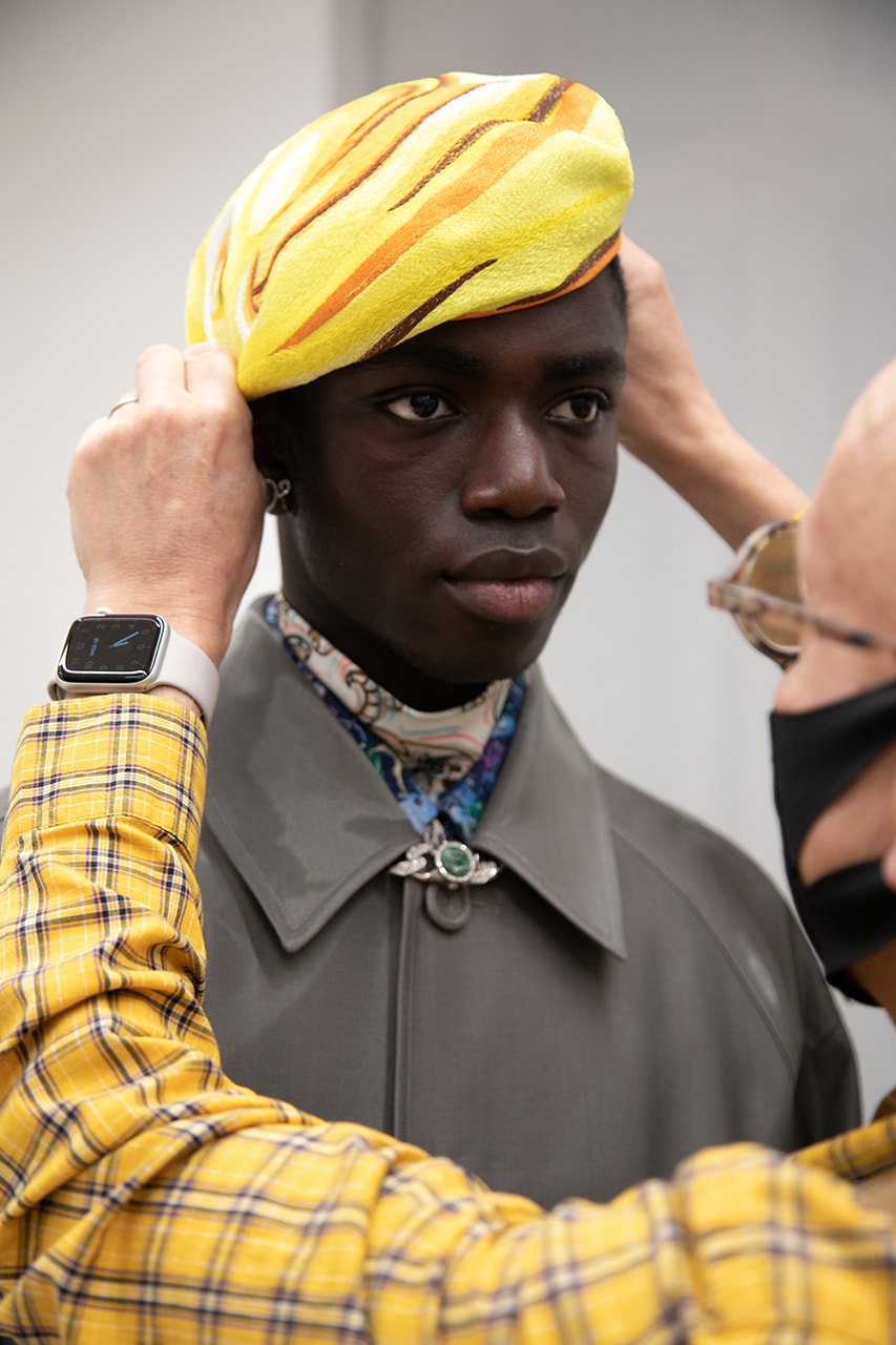 Kim Jones Dior Men Fall 2021 Kenny Scharf Collaboration paris fashion week fw21 fendi lady miss kier honey dijon