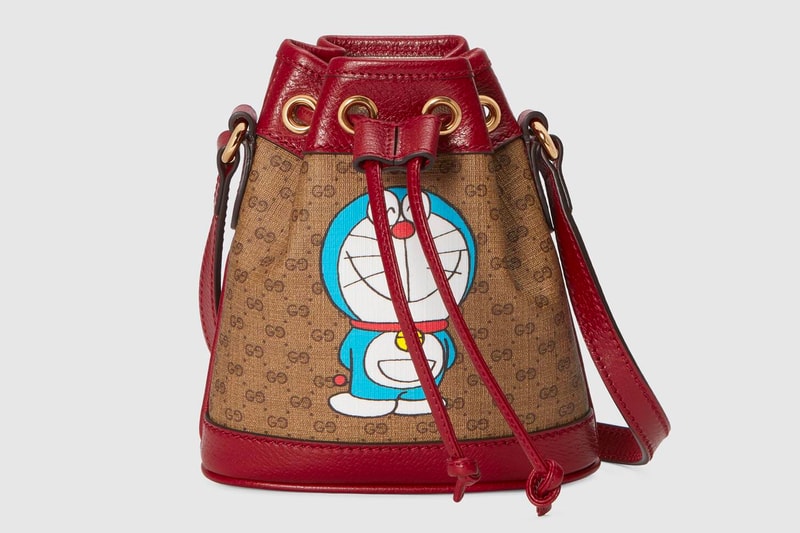 Doraemon Gucci Capsule Collection Release Info Buy Price Jacket Hoodie Shirt Knit Sweater Pants Shorts Suitcase Bag Wallet Shoe Sneaker Watch Iphone Case Scarf chinese new year collaboration