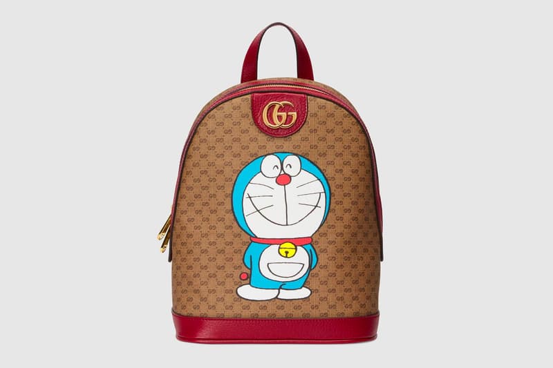 Doraemon Gucci Capsule Collection Release Info Buy Price Jacket Hoodie Shirt Knit Sweater Pants Shorts Suitcase Bag Wallet Shoe Sneaker Watch Iphone Case Scarf chinese new year collaboration