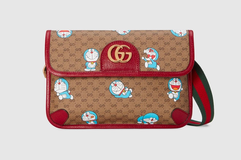 Doraemon Gucci Capsule Collection Release Info Buy Price Jacket Hoodie Shirt Knit Sweater Pants Shorts Suitcase Bag Wallet Shoe Sneaker Watch Iphone Case Scarf chinese new year collaboration