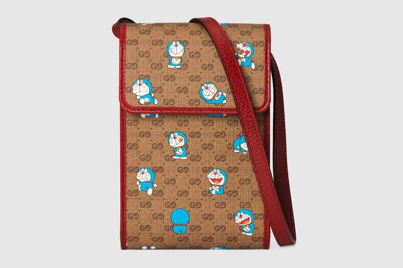 Doraemon Gucci Capsule Collection Release Info Buy Price Jacket Hoodie Shirt Knit Sweater Pants Shorts Suitcase Bag Wallet Shoe Sneaker Watch Iphone Case Scarf chinese new year collaboration