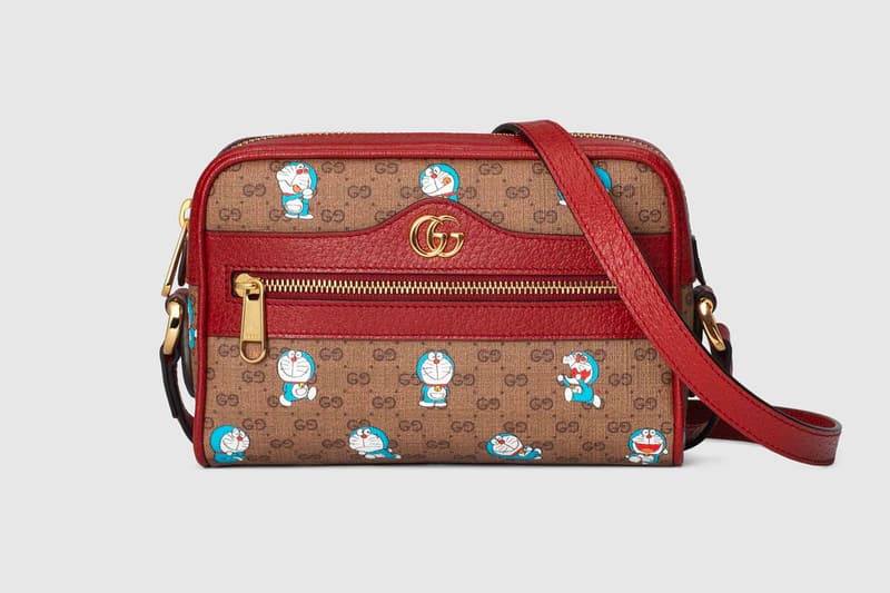 Doraemon Gucci Capsule Collection Release Info Buy Price Jacket Hoodie Shirt Knit Sweater Pants Shorts Suitcase Bag Wallet Shoe Sneaker Watch Iphone Case Scarf chinese new year collaboration