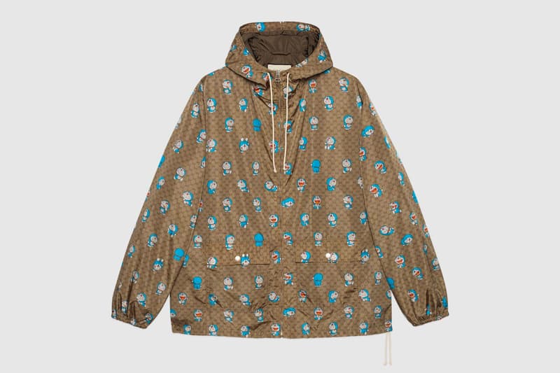 Doraemon Gucci Capsule Collection Release Info Buy Price Jacket Hoodie Shirt Knit Sweater Pants Shorts Suitcase Bag Wallet Shoe Sneaker Watch Iphone Case Scarf chinese new year collaboration