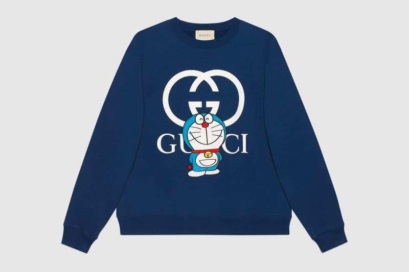 Doraemon Gucci Capsule Collection Release Info Buy Price Jacket Hoodie Shirt Knit Sweater Pants Shorts Suitcase Bag Wallet Shoe Sneaker Watch Iphone Case Scarf chinese new year collaboration