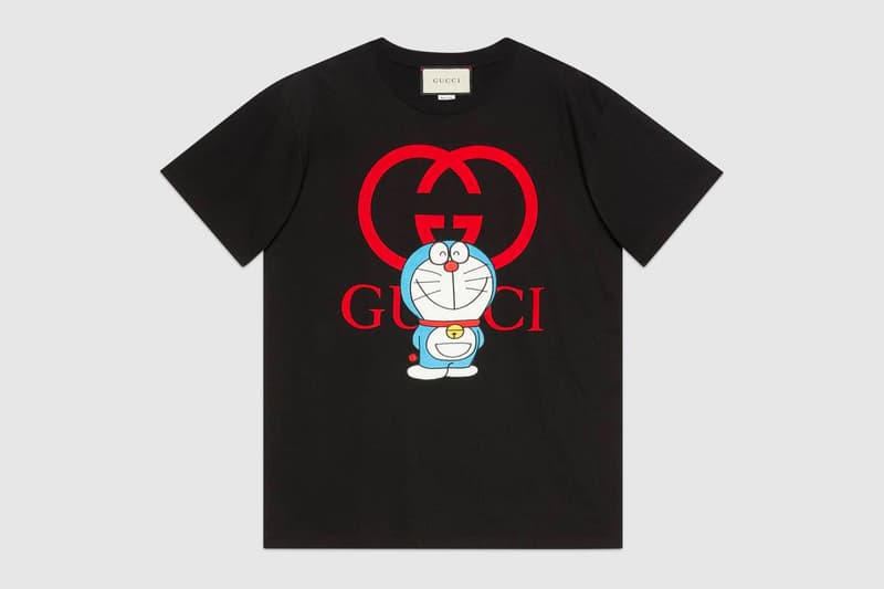 Doraemon Gucci Capsule Collection Release Info Buy Price Jacket Hoodie Shirt Knit Sweater Pants Shorts Suitcase Bag Wallet Shoe Sneaker Watch Iphone Case Scarf chinese new year collaboration