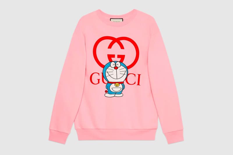 Doraemon Gucci Capsule Collection Release Info Buy Price Jacket Hoodie Shirt Knit Sweater Pants Shorts Suitcase Bag Wallet Shoe Sneaker Watch Iphone Case Scarf chinese new year collaboration