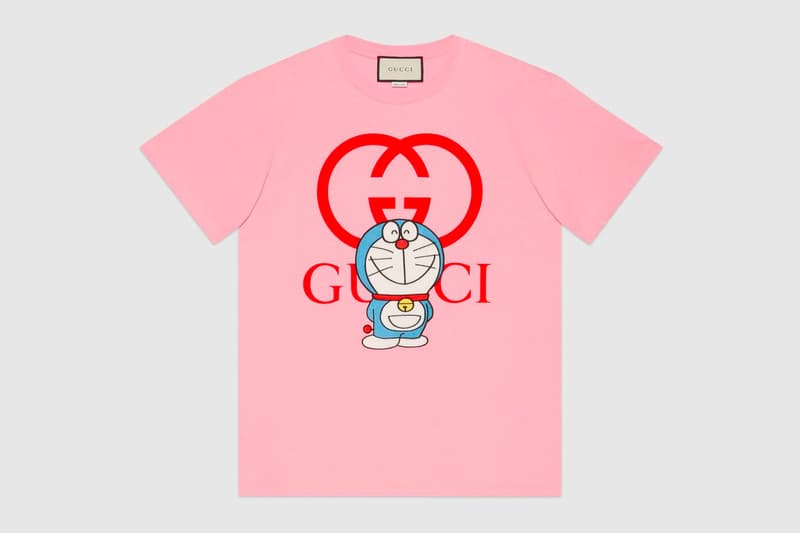 Doraemon Gucci Capsule Collection Release Info Buy Price Jacket Hoodie Shirt Knit Sweater Pants Shorts Suitcase Bag Wallet Shoe Sneaker Watch Iphone Case Scarf chinese new year collaboration