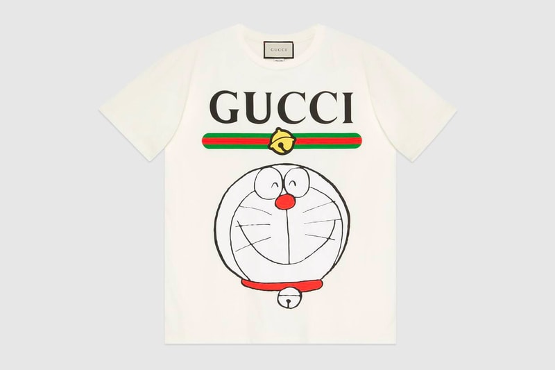 Doraemon Gucci Capsule Collection Release Info Buy Price Jacket Hoodie Shirt Knit Sweater Pants Shorts Suitcase Bag Wallet Shoe Sneaker Watch Iphone Case Scarf chinese new year collaboration