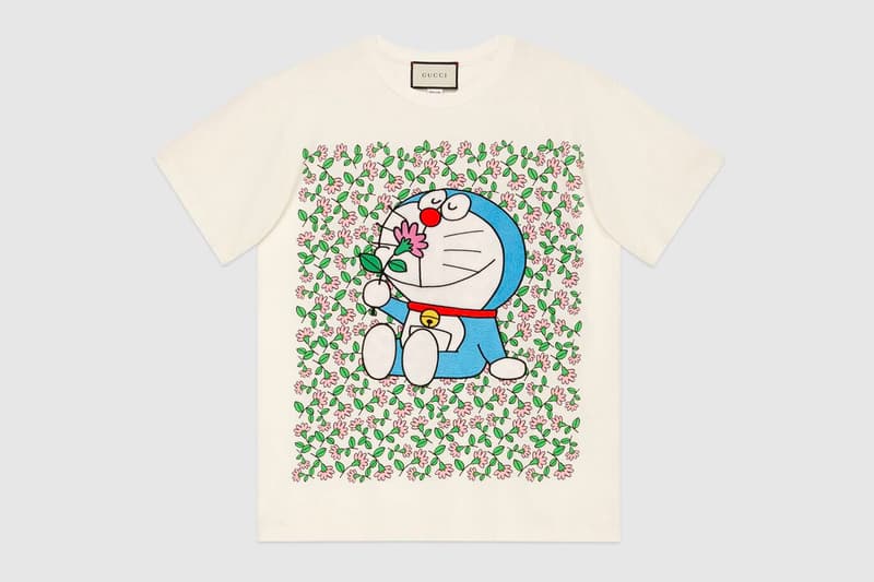 Doraemon Gucci Capsule Collection Release Info Buy Price Jacket Hoodie Shirt Knit Sweater Pants Shorts Suitcase Bag Wallet Shoe Sneaker Watch Iphone Case Scarf chinese new year collaboration