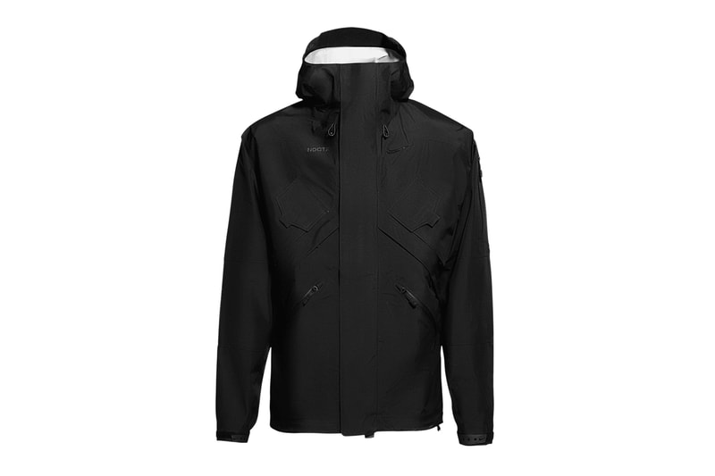 Drake Nike NOCTA February Release Info Shell Jacket Utility Vest T shirt black white Vest