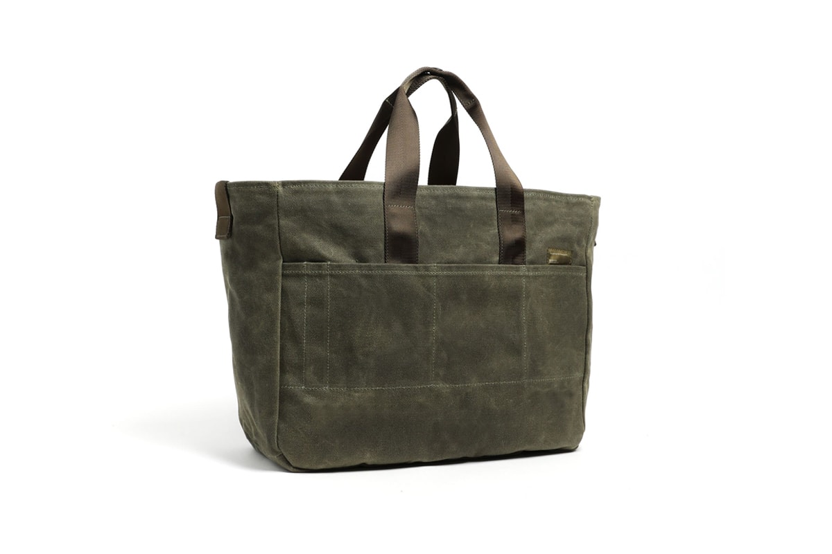 dsptch 10th anniversary 18oz waxed canvas craft collection shoulder bag work tote weekender