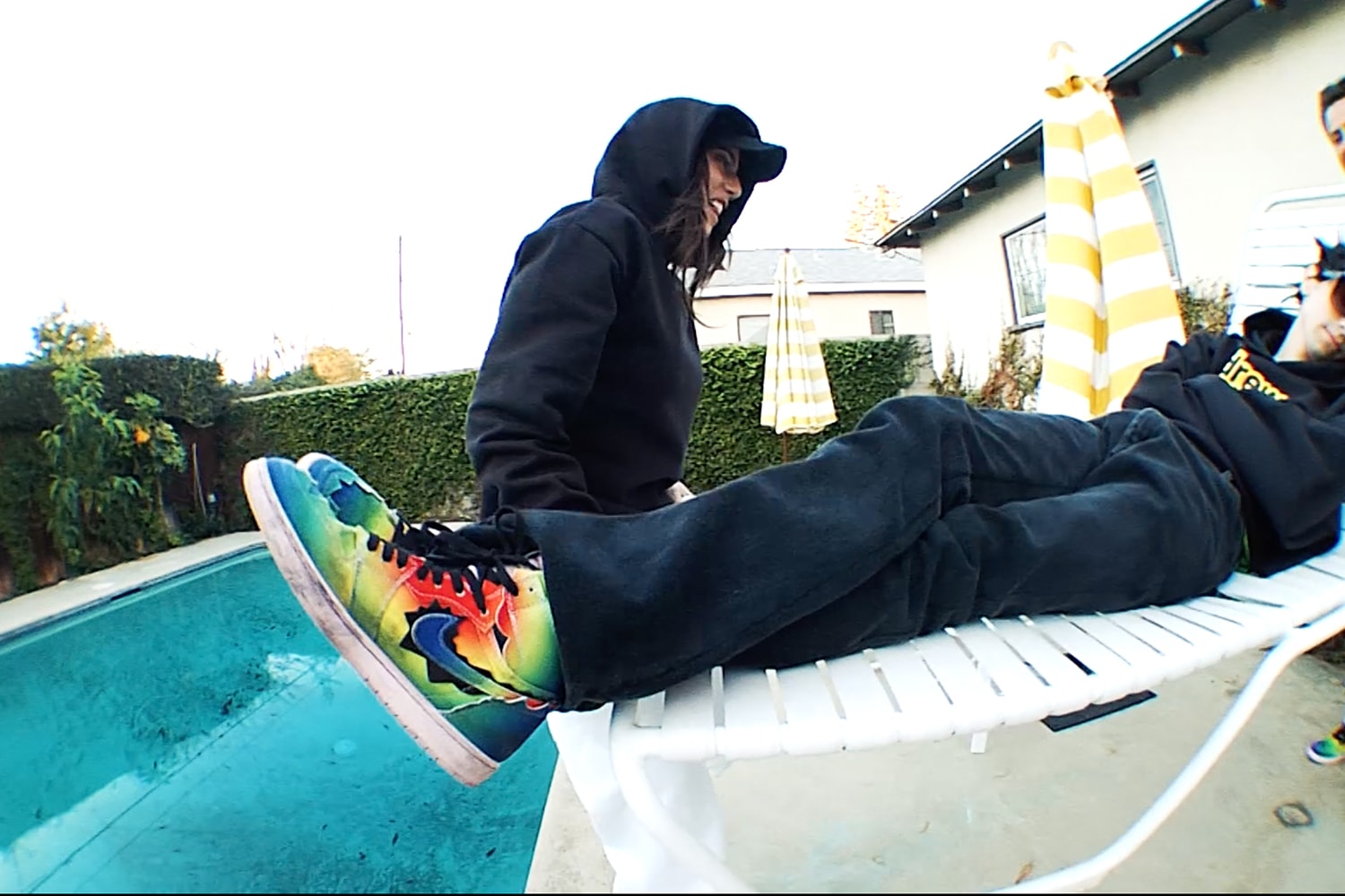 Erik Arteaga Skates J Balvin Air Jordan 1 Retro High OG Video Release info Date Buy Price burberry.erry