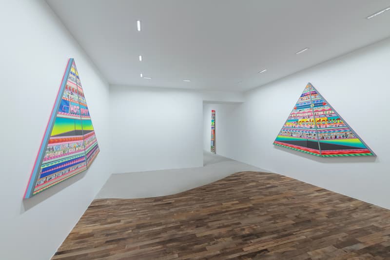 erik parker new solitude over the influence hong kong exhibition artworks paintings