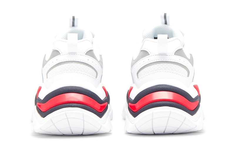 fila sneaker silhouette classic red white sport-style 