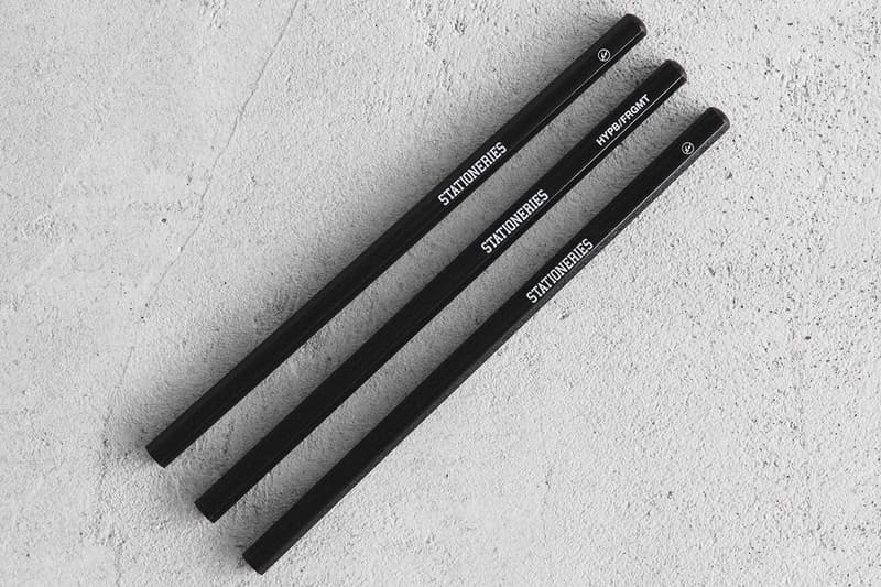fragment design HYPEBEAST STATIONERIES Drop 2 Release Info Buy Price Uni Drawing Pencil Fire King Mug Thor Totes Round Container lid Astro Deck Grip tape Pilot Frixion Ball3 3-Color 0.5mm Ballpoint Pen
