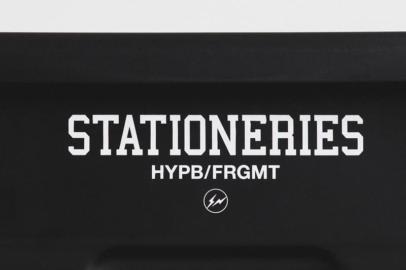 fragment design HYPEBEAST STATIONERIES Drop 2 Release Info Buy Price Uni Drawing Pencil Fire King Mug Thor Totes Round Container lid Astro Deck Grip tape Pilot Frixion Ball3 3-Color 0.5mm Ballpoint Pen