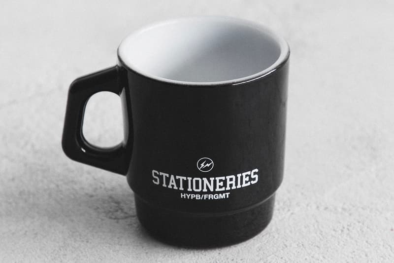 fragment design HYPEBEAST STATIONERIES Drop 2 Release Info Buy Price Uni Drawing Pencil Fire King Mug Thor Totes Round Container lid Astro Deck Grip tape Pilot Frixion Ball3 3-Color 0.5mm Ballpoint Pen