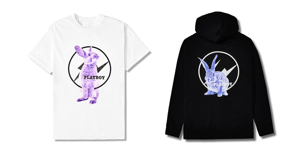MEDM x PLAYBOY COLLABORATION HOODIE（HUF X PLAYBOY Bunny Triple 