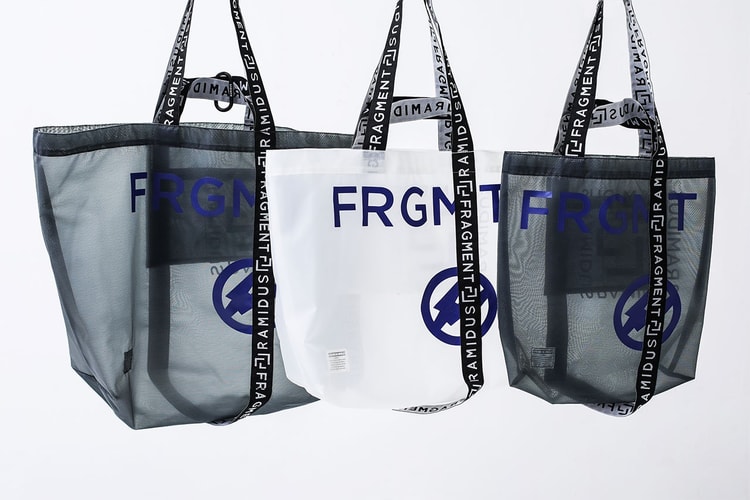 fragment design Joins RAMIDUS for Nexkin Tote Collection