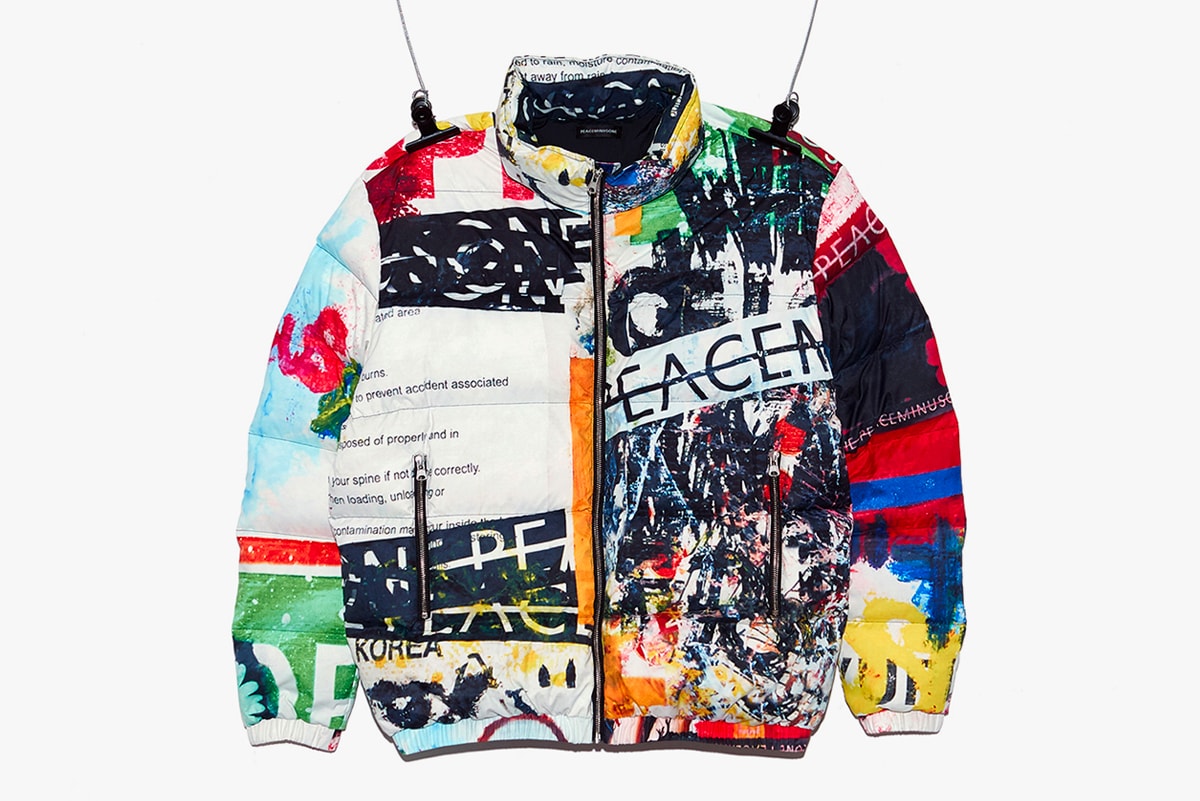 G-Dragon PEACEMINUSONE Fall Winter 2020 Release Info Buy Price Padded Jacket Denim Blazer Crewneck Sweater Overalls Case Pin Bracelet Clips Big Bang PMO Bulldog Clip