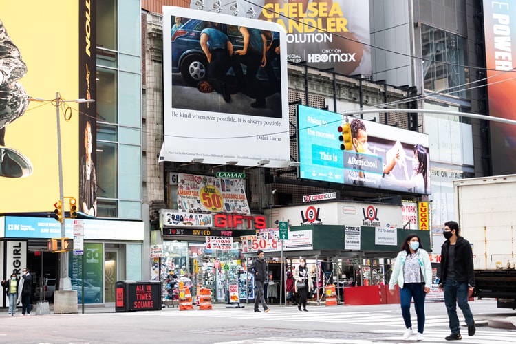 Billboard Company Rejects Artist’s Mural of George Floyd in Minneapolis