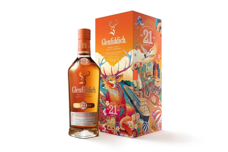 Glenfiddich Rlon Wang The Royal Stag Homecoming 21 Single Malt Scotch Whisky The Joy of Homecoming