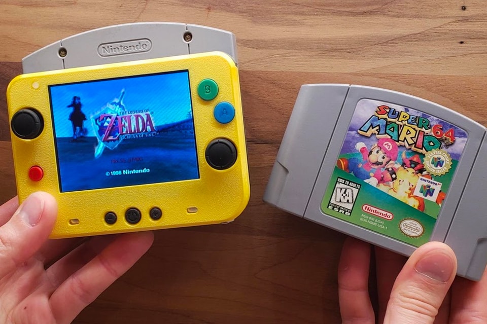 Gmanmodz World S Smallest Portable Nintendo 64 Hypebeast