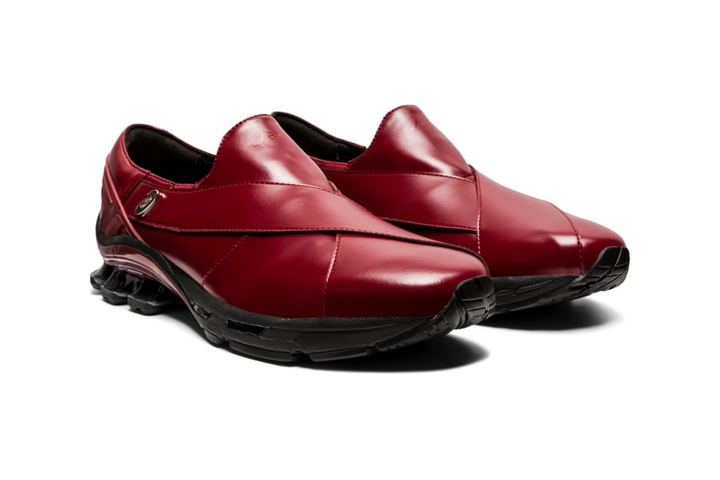 GmbH x ASICS GEL-CHAPPAL Collaboration New Silhouette Berlin Serhat Isik Benjamin Alexander Huseby Fall Winter 2020 FW20 Runway Shoe Mule Slipper Trend Hybrid 