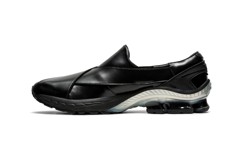 GmbH x ASICS GEL-CHAPPAL Collaboration New Silhouette Berlin Serhat Isik Benjamin Alexander Huseby Fall Winter 2020 FW20 Runway Shoe Mule Slipper Trend Hybrid 