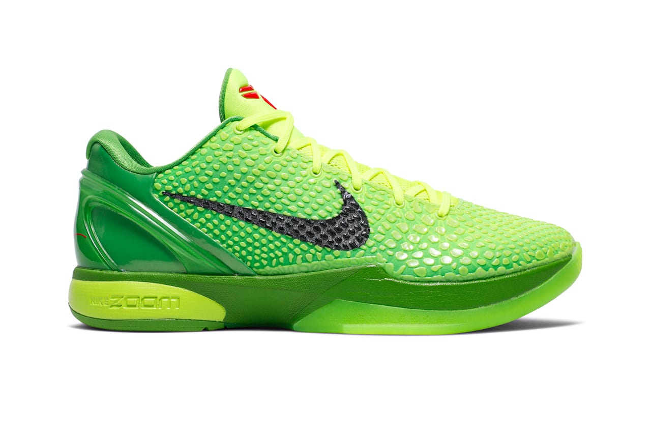 Nike Zoom Protro Kobe 6 Grinch Release 
