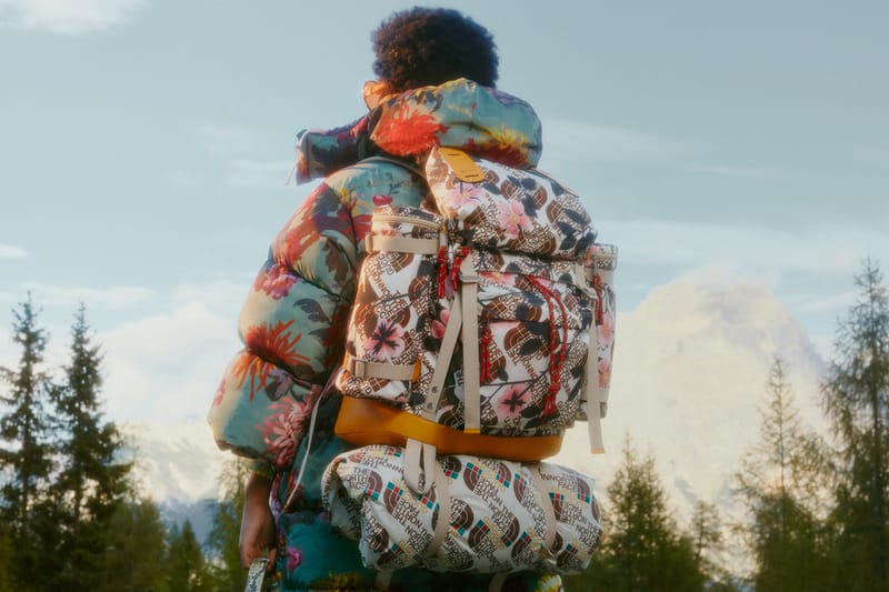 gucci northface backpack