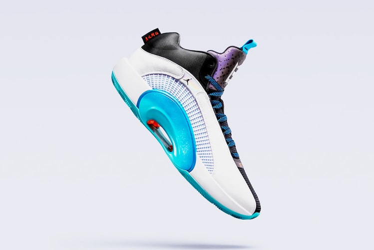 Guo Ailun's Latest Air Jordan 35 PE is Inspired by the Blue Morpho Butterfly
