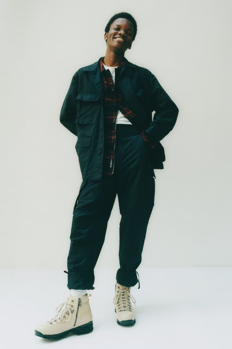 haven toronto canada engineered garments cascadia collection military workwear details