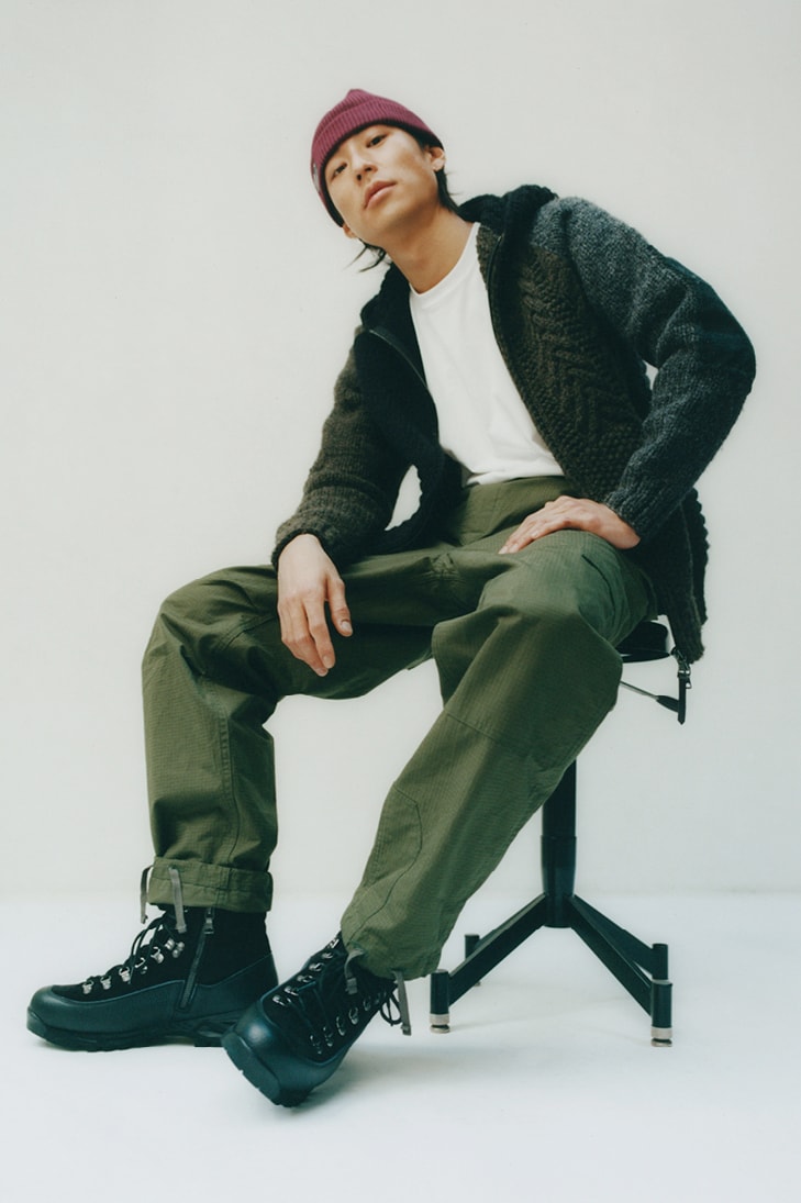 haven toronto canada engineered garments cascadia collection military workwear details