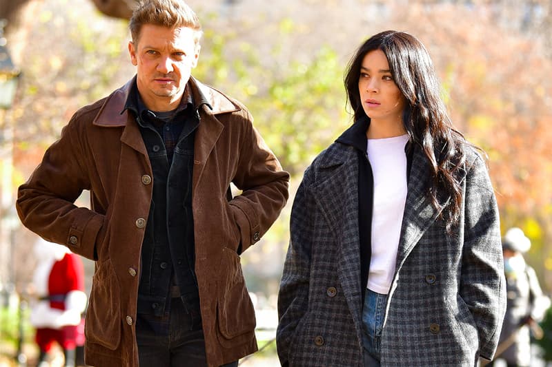 hawkyeve marvel cinematic universe disney plus series jeremy renner hailee steinfeld casting florence pugh vera farmiga